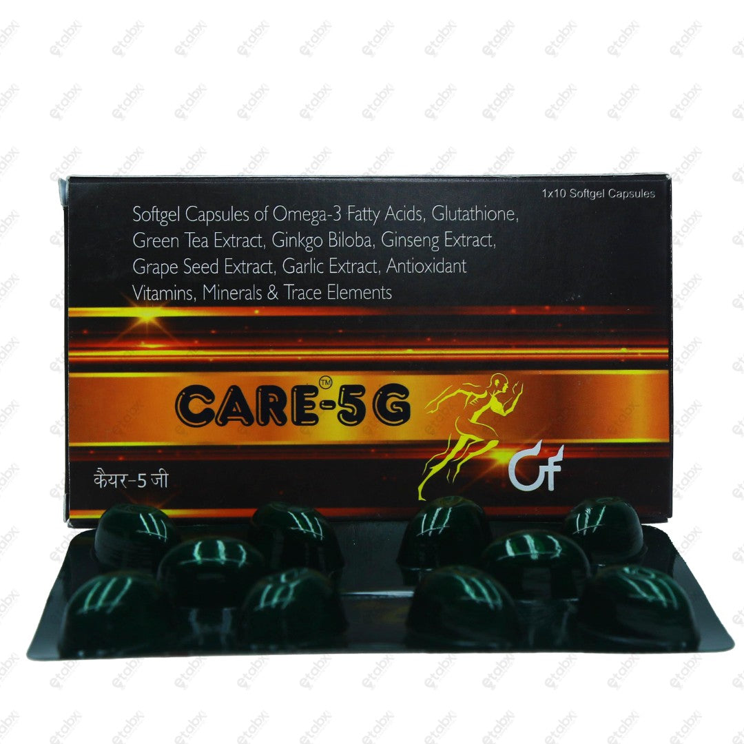 Care 5G Softgel Capsule 10's
