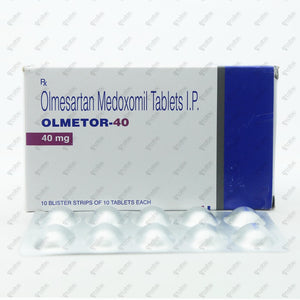 Olmetor 40mg Tablet 10's