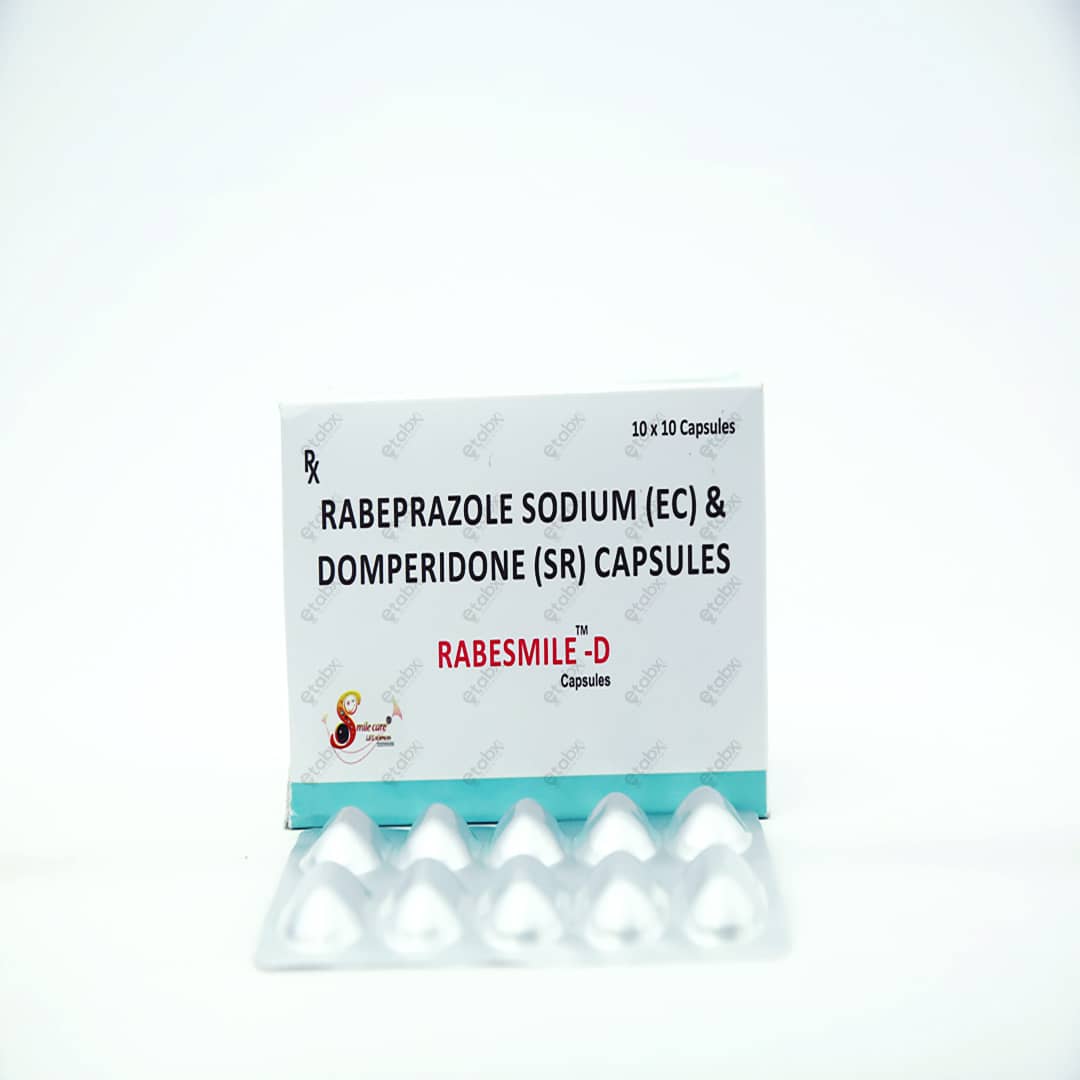 RABESMILE-D Tablet 10’s – Acidity & Reflux Control