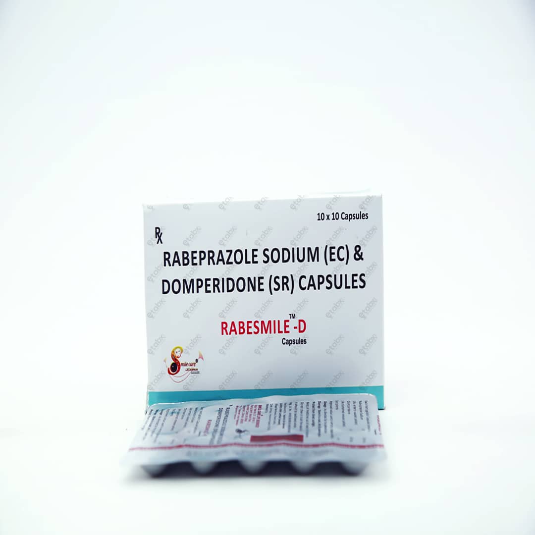 RABESMILE-D Tablet 10’s – Acidity & Reflux Control