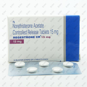 Regestrone CR 15 Tablet 5's