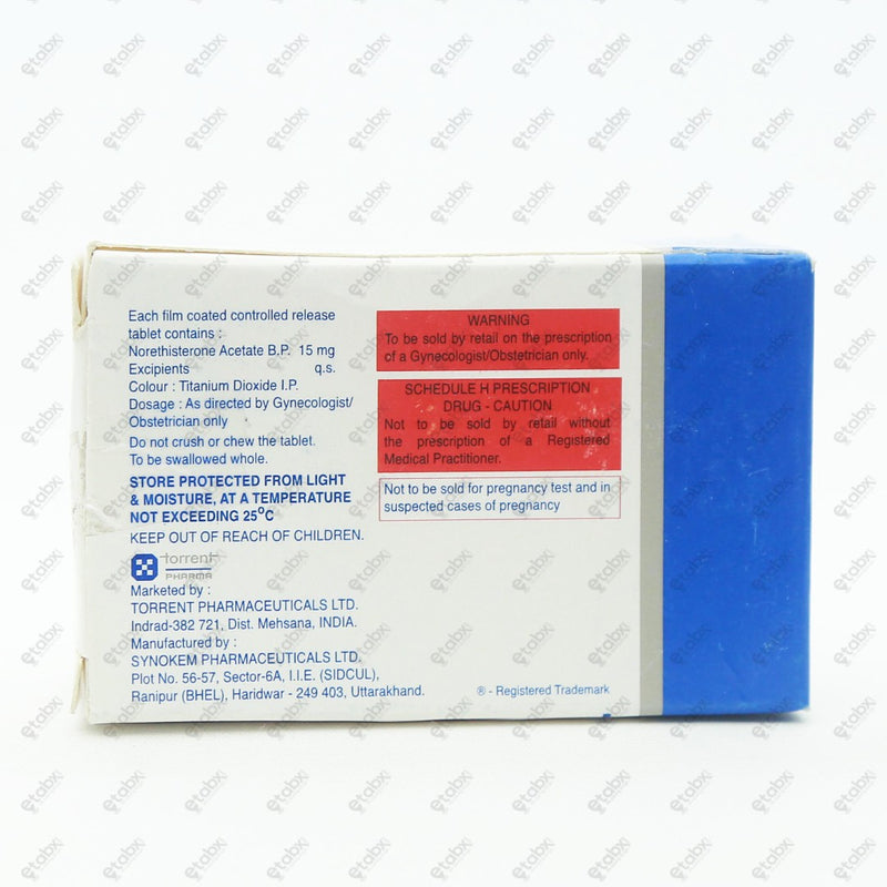 Regestrone CR 15 Tablet 5's