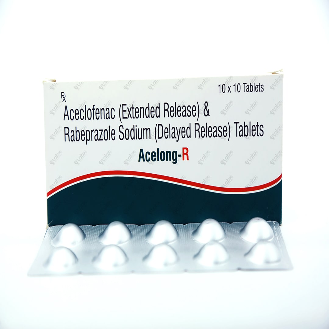 Acelong R Tablet 10's – Pain Relief + Gastric Protection