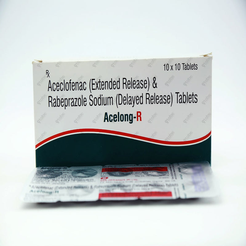 Acelong R Tablet 10's – Pain Relief + Gastric Protection