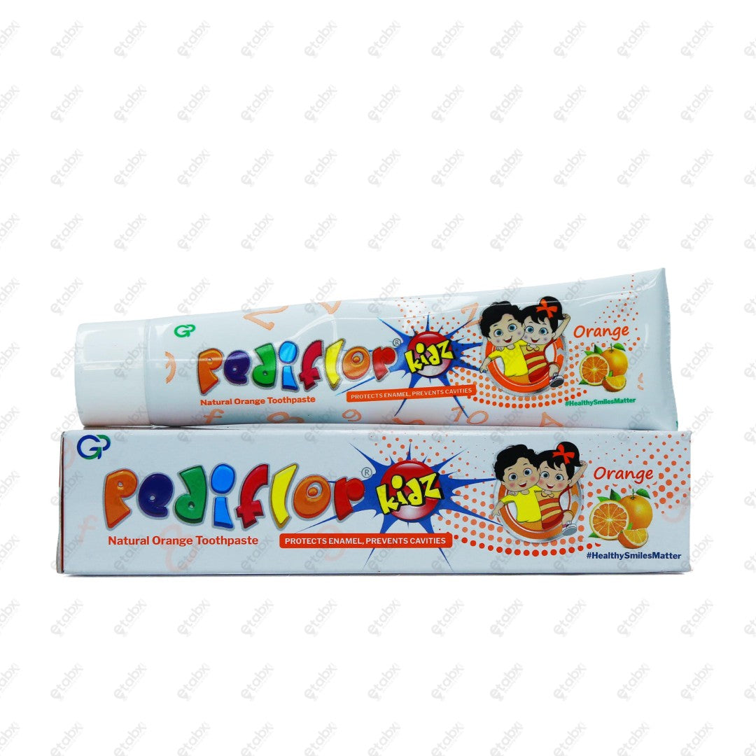 PEDIFLOR KIDZ TOOTHPASTE ORANGE 70g