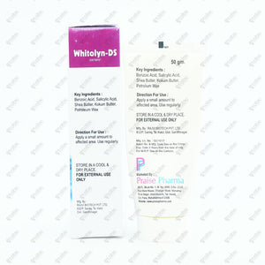 Whitolyn DS Ointment 50gm