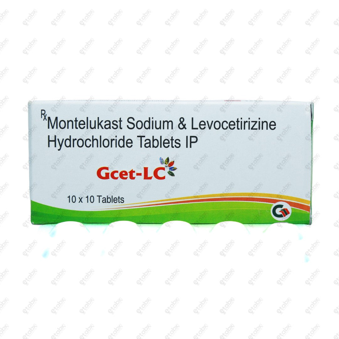 GCET LC Tablet 10's