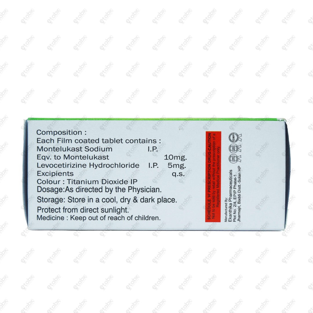 GCET LC Tablet 10's