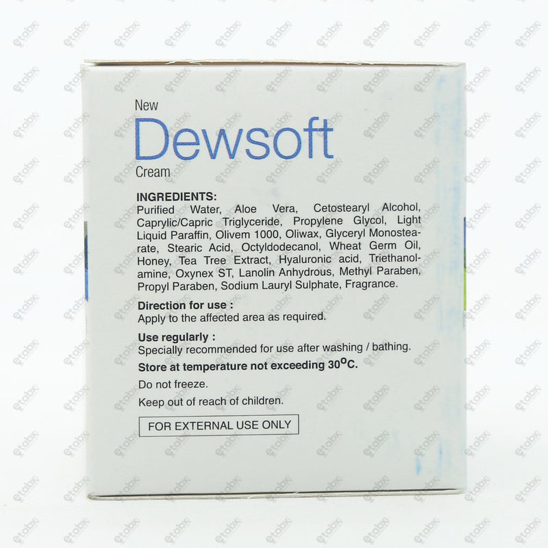 Dewsoft Cream 50g