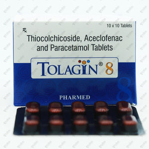 Tolagin 8 Tablet 10's