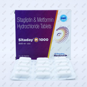Sitaday M 1000 Tablet 15's