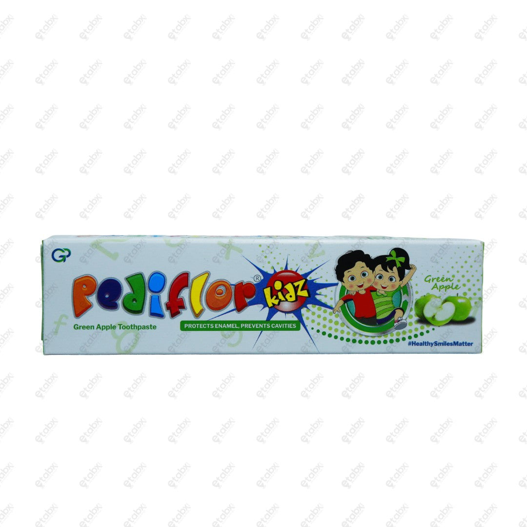 Pediflor Kidz Green Apple Toothpaste 70gm