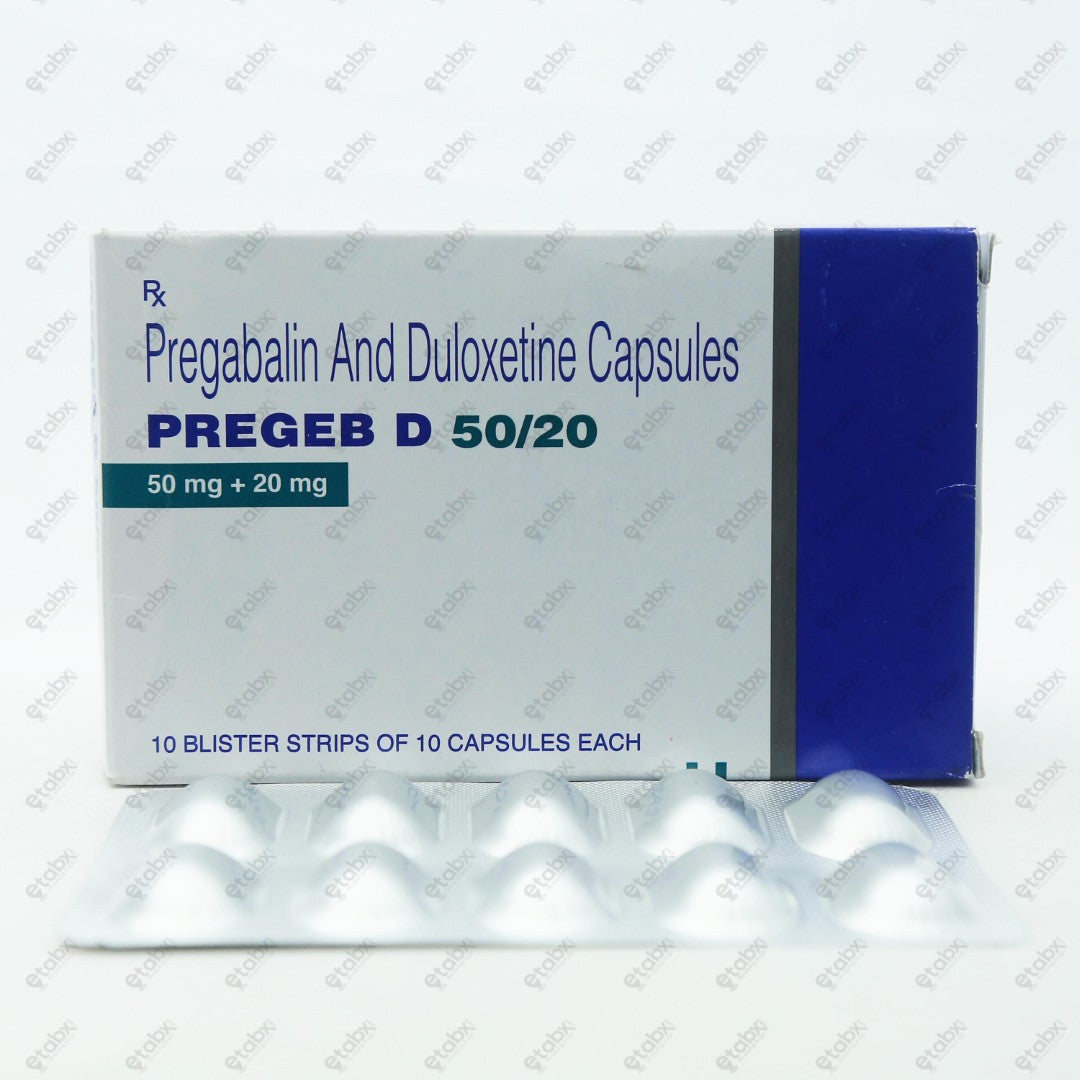 PREGEB D 50/20 Capsule 10's