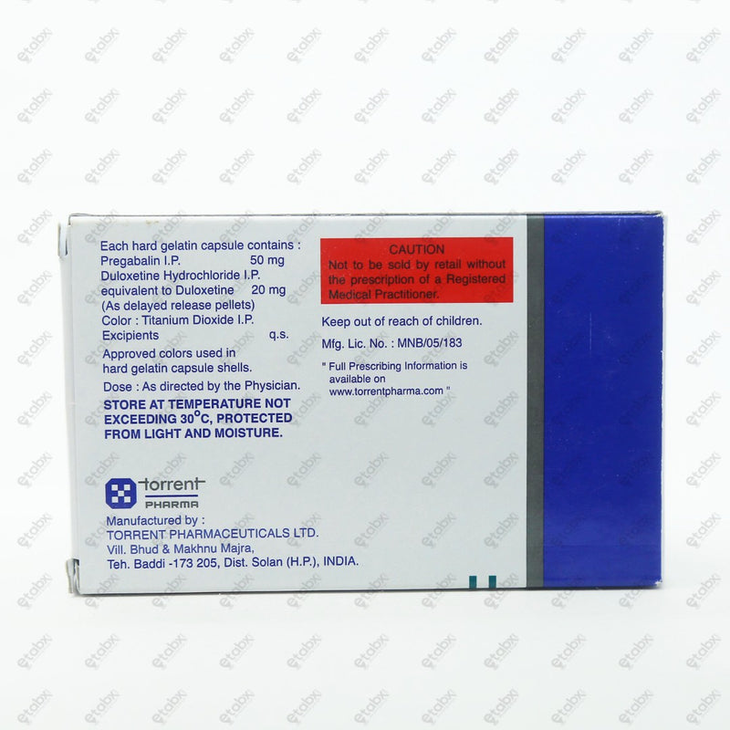PREGEB D 50/20 Capsule 10's