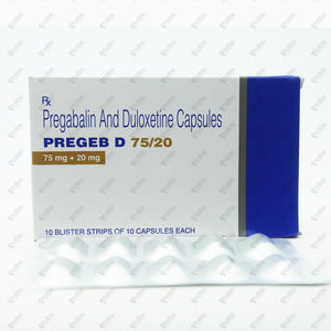 PREGEB DM 75/20 Capsule 10's