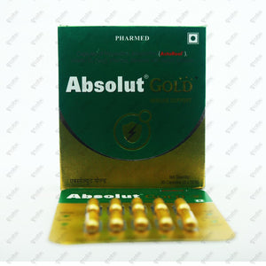 Absolut Gold Capsules 10's