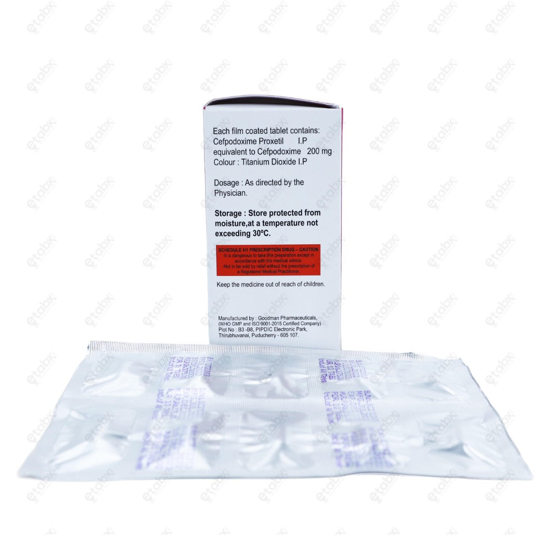 Cepotus 200mg Tablet 10's