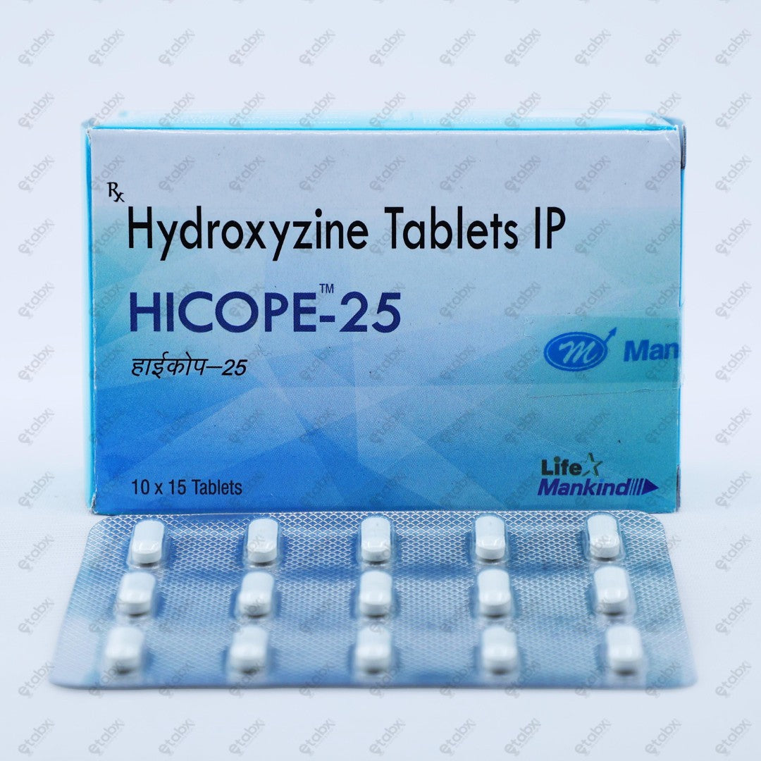 Hicope 25mg Tablet 15's