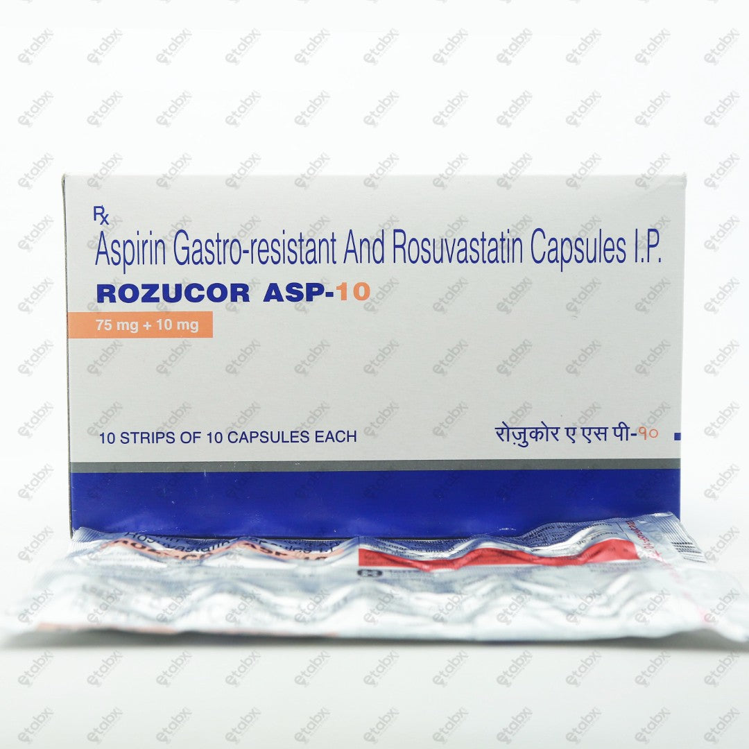 Rozucor ASP 10mg Capsule 10's