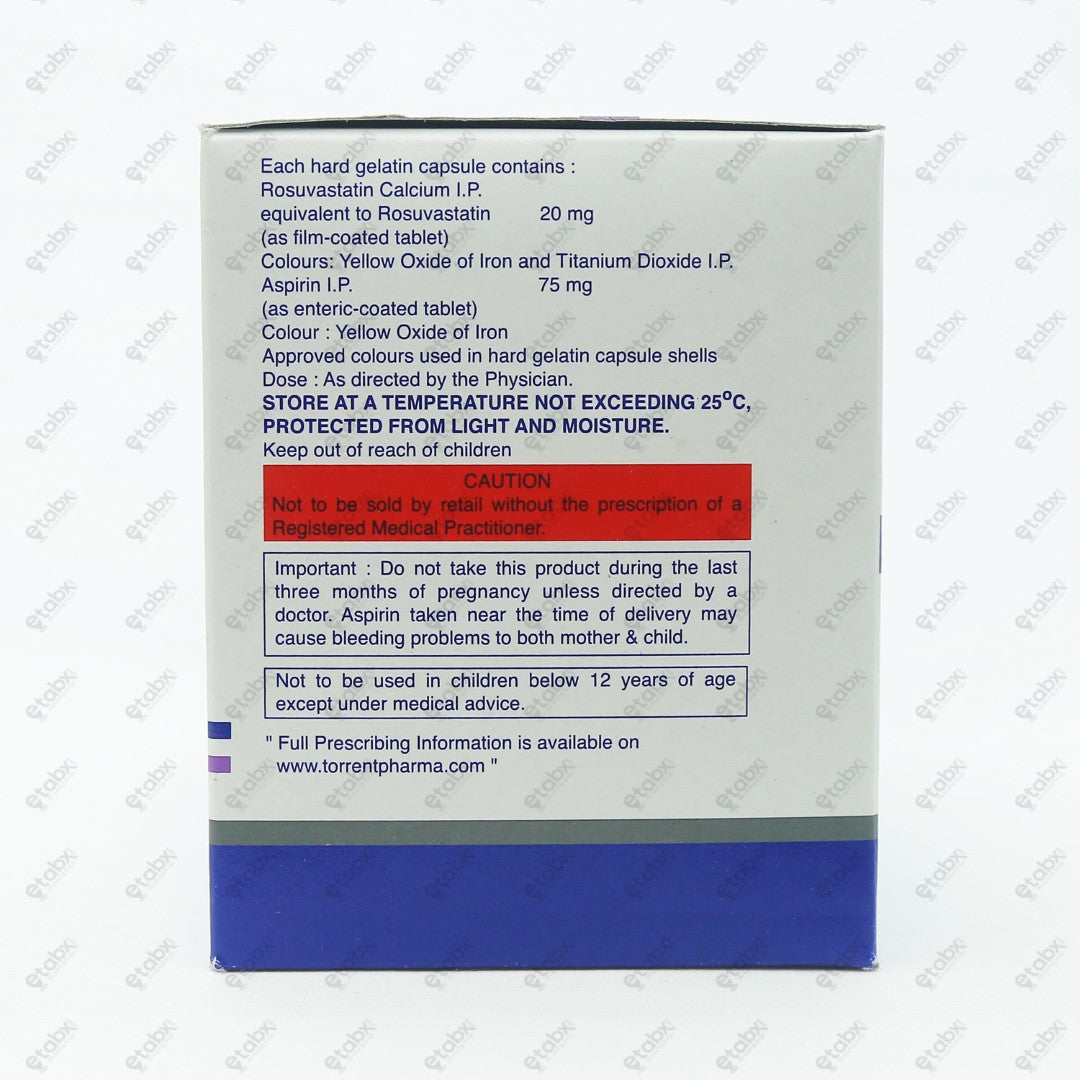 Rozucor ASP 20mg Capsule 10's