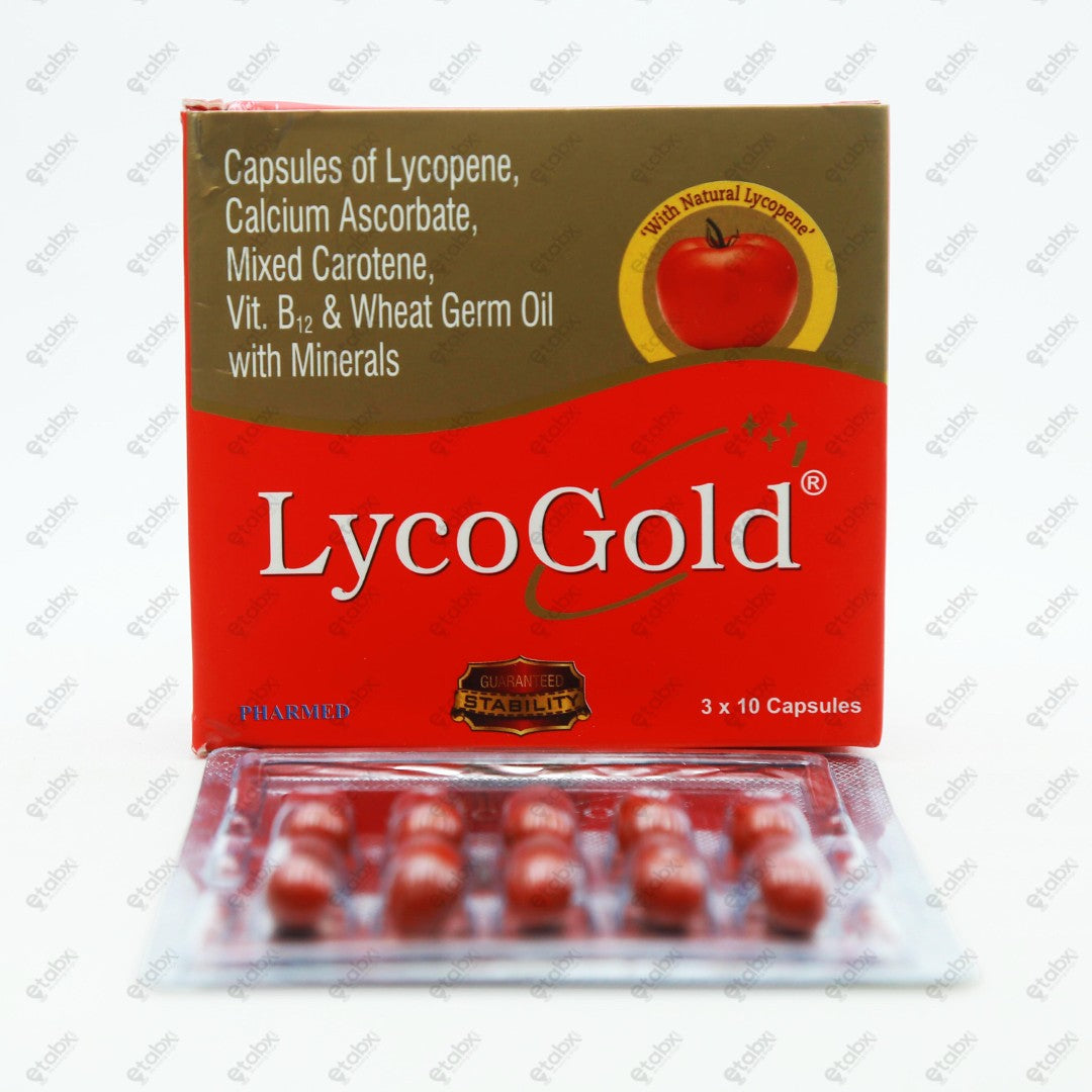 Lycogold Capsule 10's