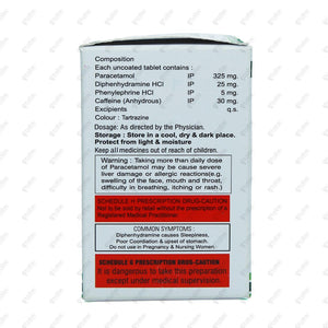 Cefenac Cold Tablets 10's