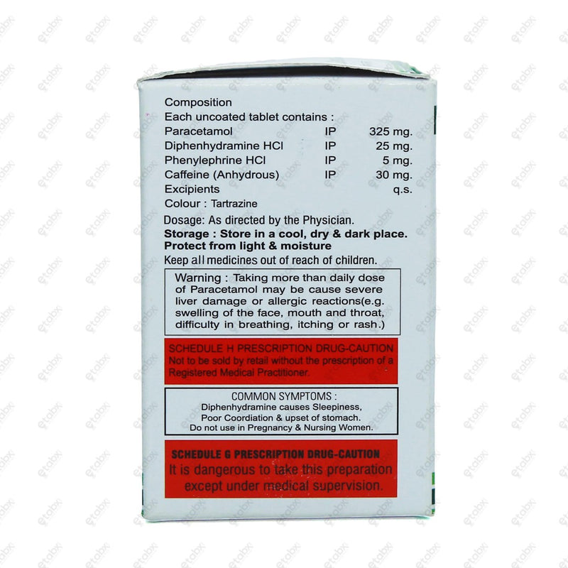 Cefenac Cold Tablets 10's