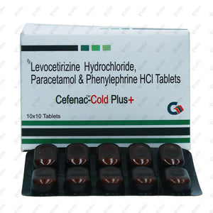 Cefenac Cold Plus Tablet 10's