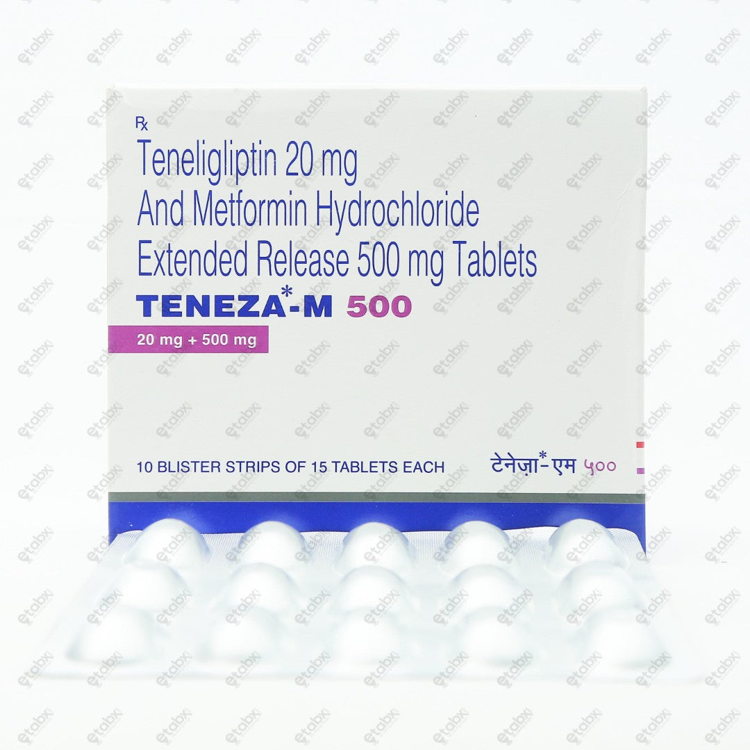 Teneza M 500 Tablets 15's