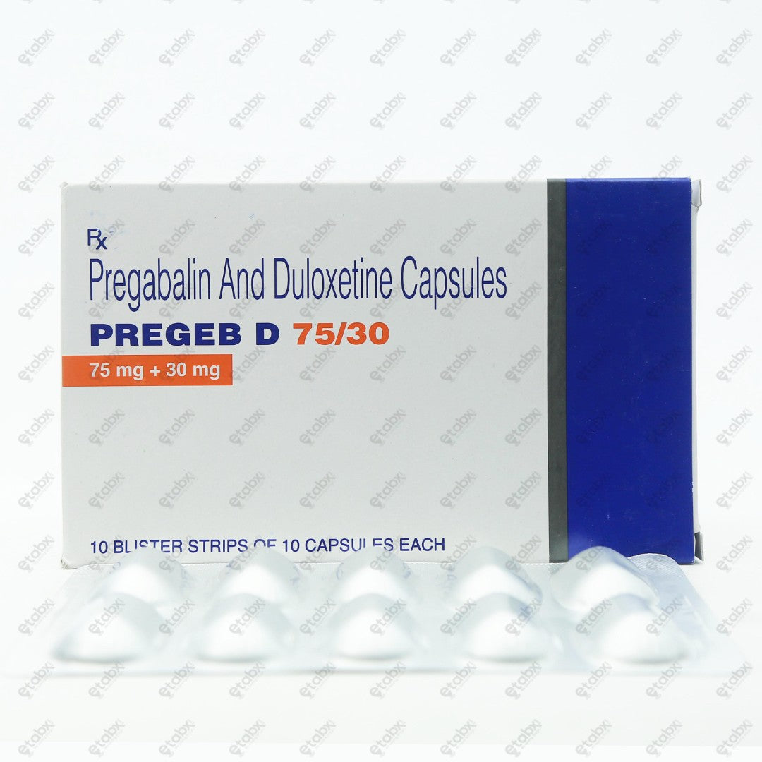 PREGEB D 75/30 Capsule 10's