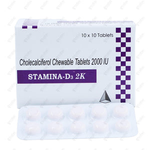 Stamina D3 2K 10 Tablets