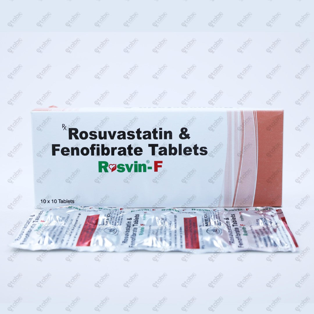ROSVIN F Tablet 10's