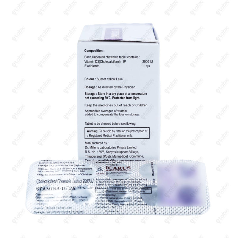 Stamina D3 2K 10 Tablets