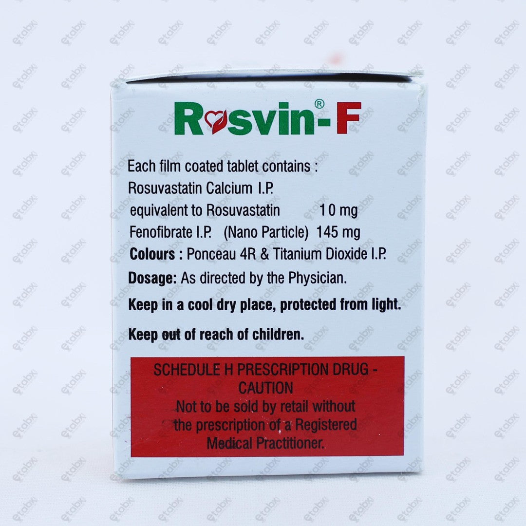 ROSVIN F Tablet 10's