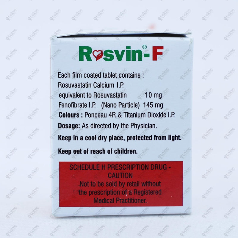ROSVIN F Tablet 10's