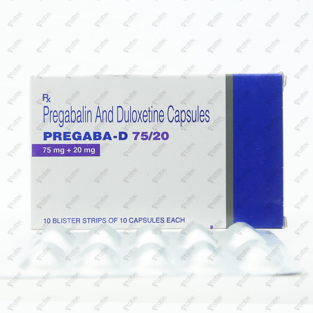 PREGABA D 75/20 Capsule 10's