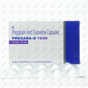 PREGABA D 75/20 Capsule 10's