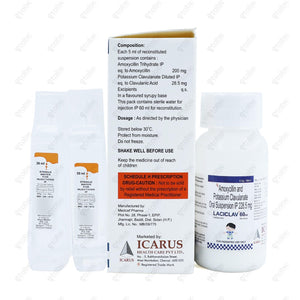 LACICLAV Dry Syrup 60ml