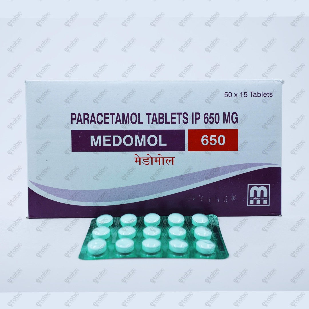 Medomol 650mg Tablet 15's
