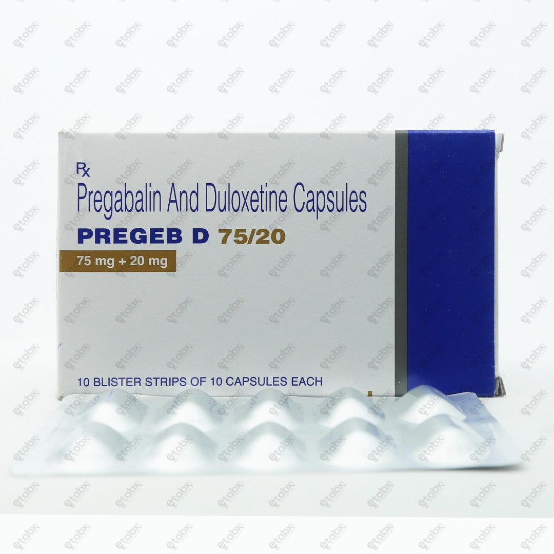 PREGEB D 75/20 Capsule 10's