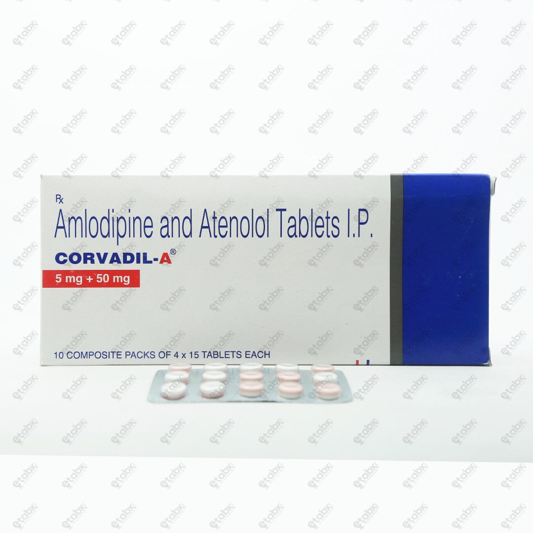 Corvadil A Tablet 15's