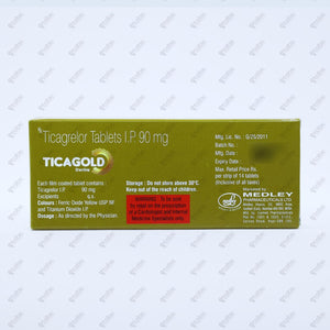 Ticagold Tablet 14's