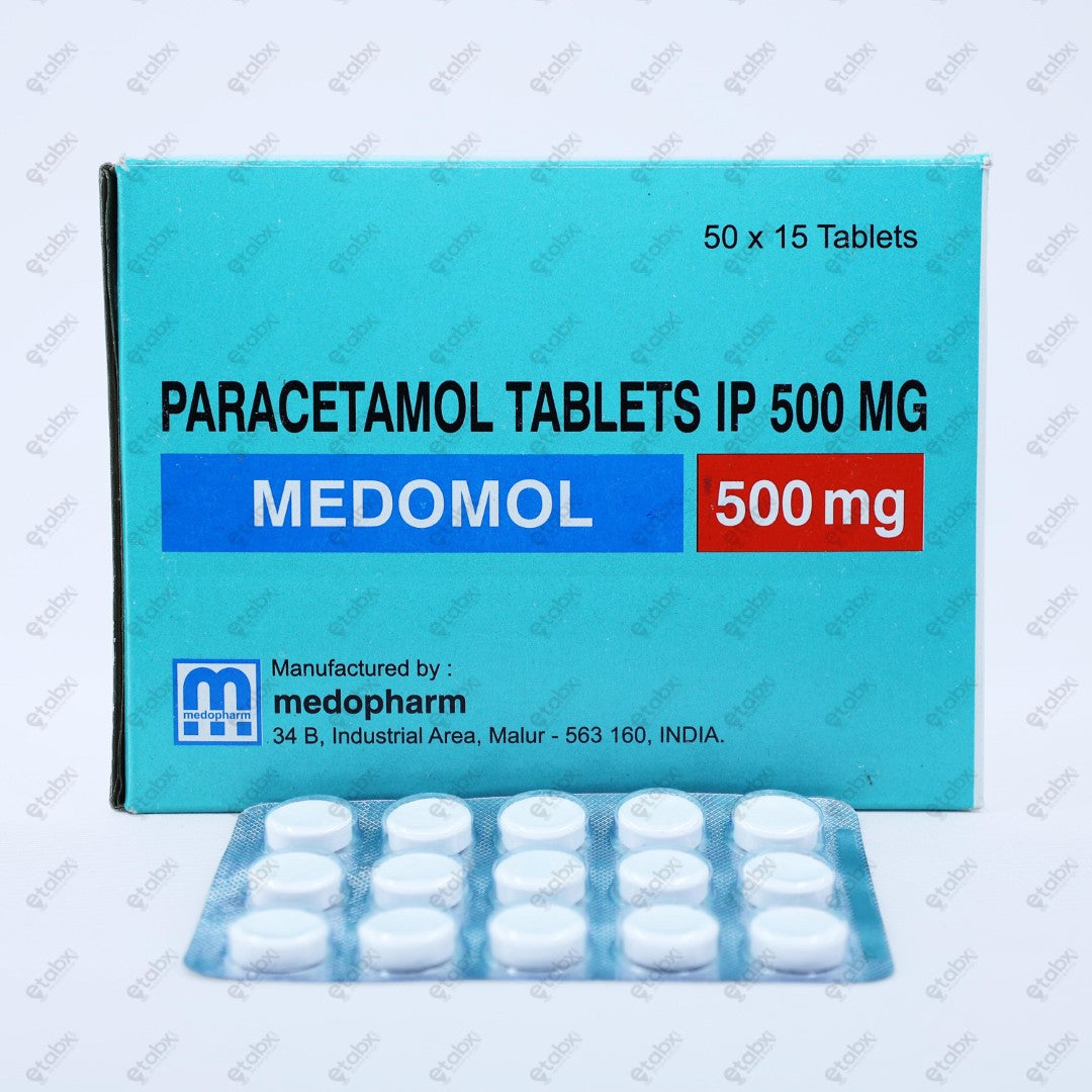 Medomol 500mg Tablets 15's