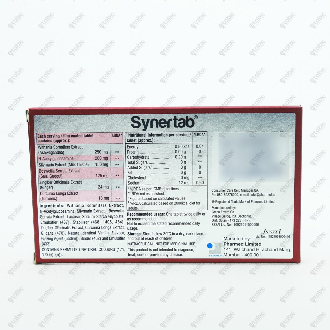 Synertab Tablet 10's