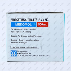 Medomol 500mg Tablets 15's