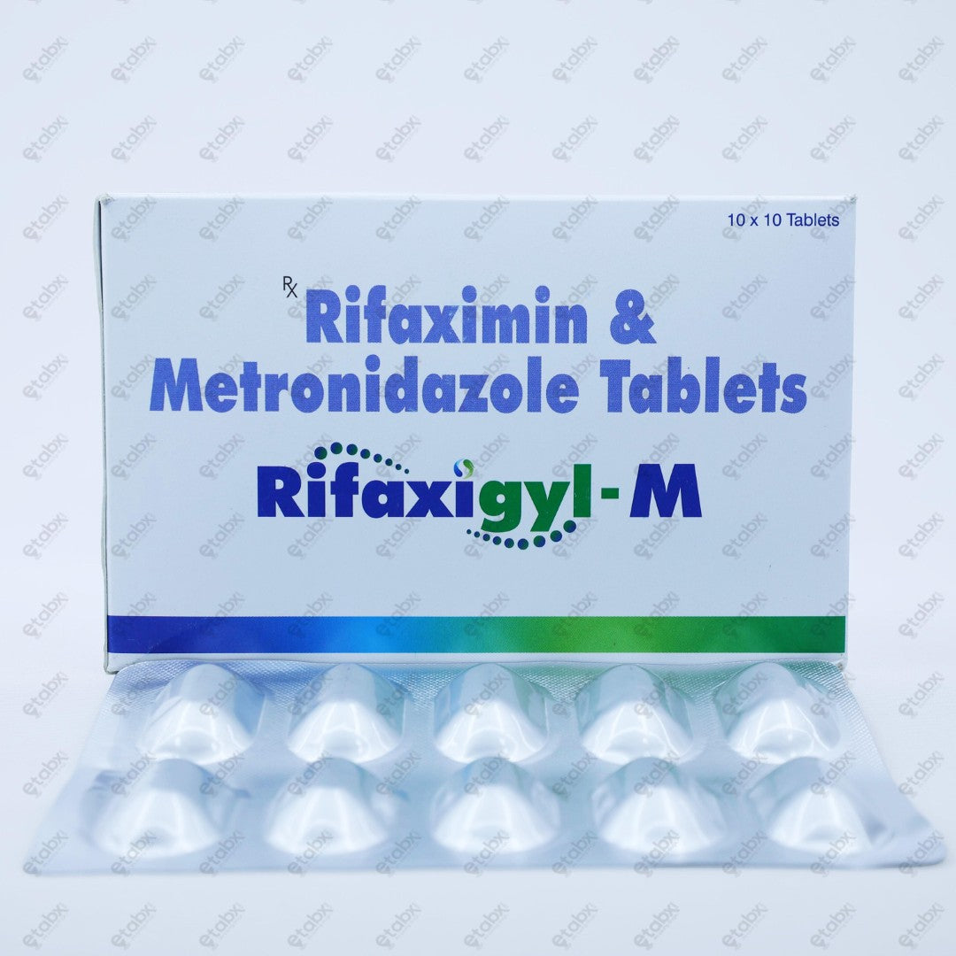 RIFAXIGYL M Tablet 10's