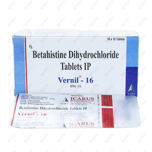Vernil 16mg Tablet 10's