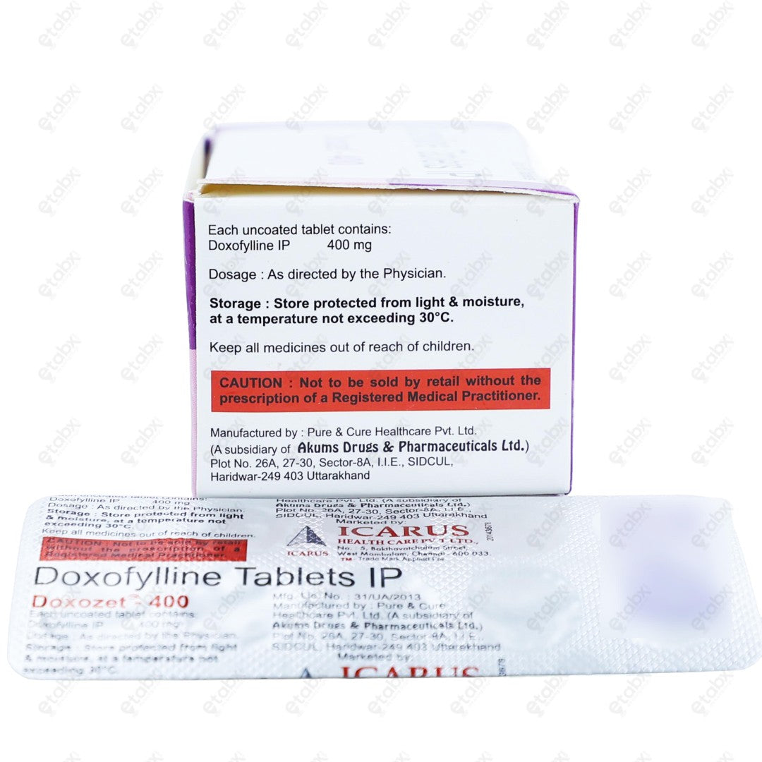 Doxozet 400mg Tablet 10's