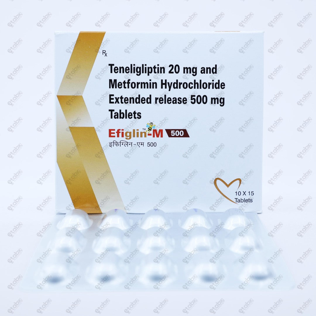 Efiglin M 500mg Tablet 15's