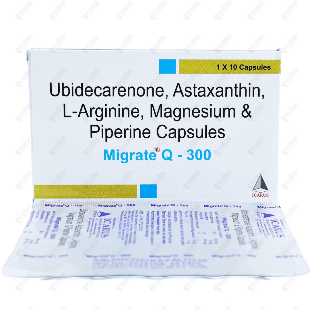 Migrate Q 300mg 10's